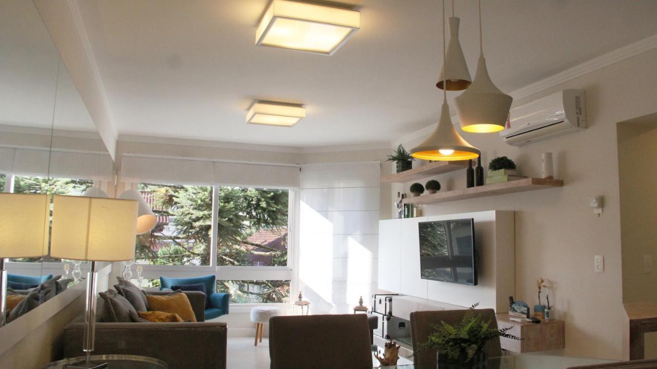 Apartamento No Centro De Gramado Apartment Ngoại thất bức ảnh