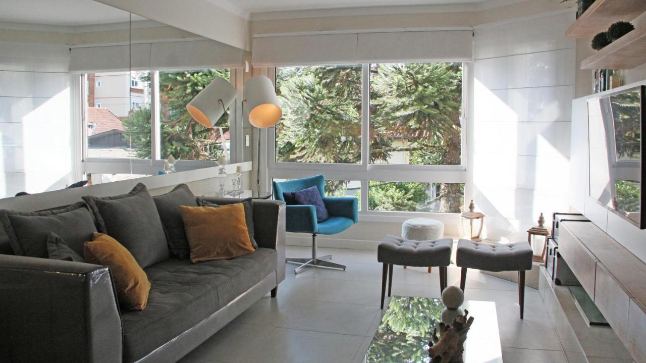 Apartamento No Centro De Gramado Apartment Ngoại thất bức ảnh